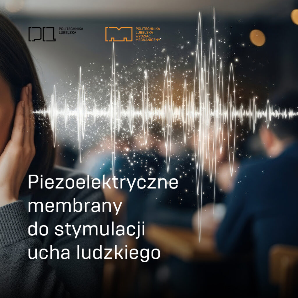 Piezoelectric membranes for stimulation of the human ear